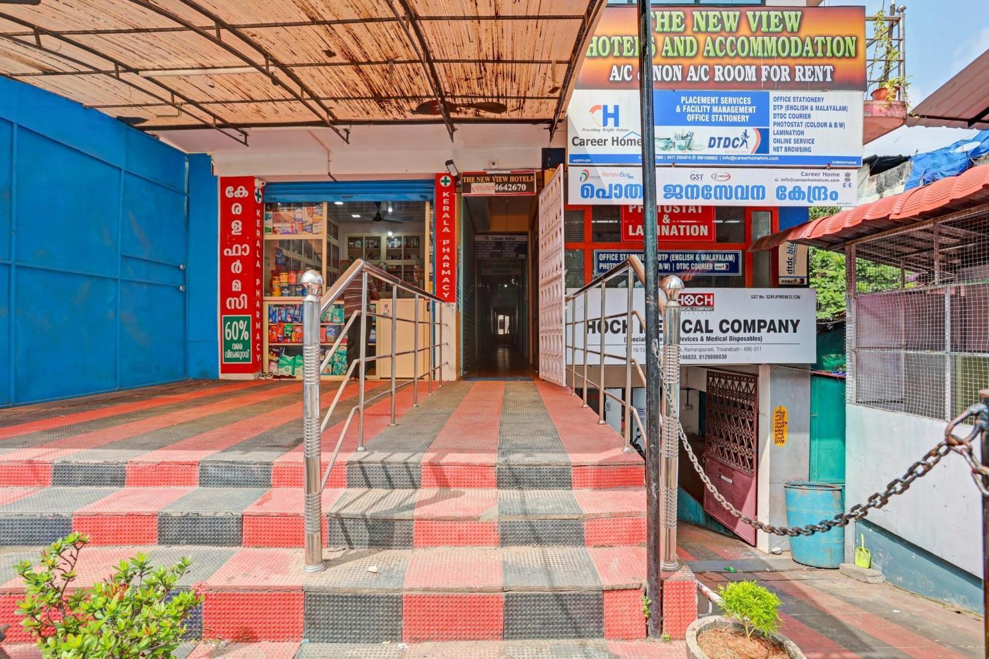 Spot On The New View Regency Hotell Thiruvananthapuram Exteriör bild